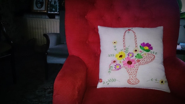 zdjęcie haftowanej dekoracji